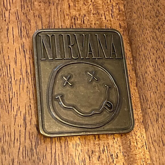 NIRVANA Logo Belt Buckle 2007 Collectible - Picture 5 of 7